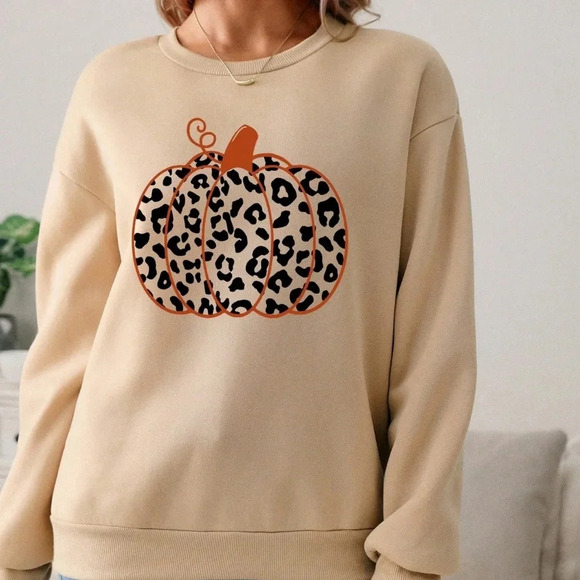 Simple Casual Pumpkin & Leopard - Picture 5 of 7
